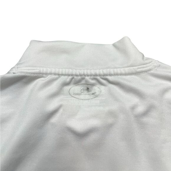 UNDER ARMOUR Coldgear Mick Neck Long Sleeve Shirt White - Picture 6 of 8